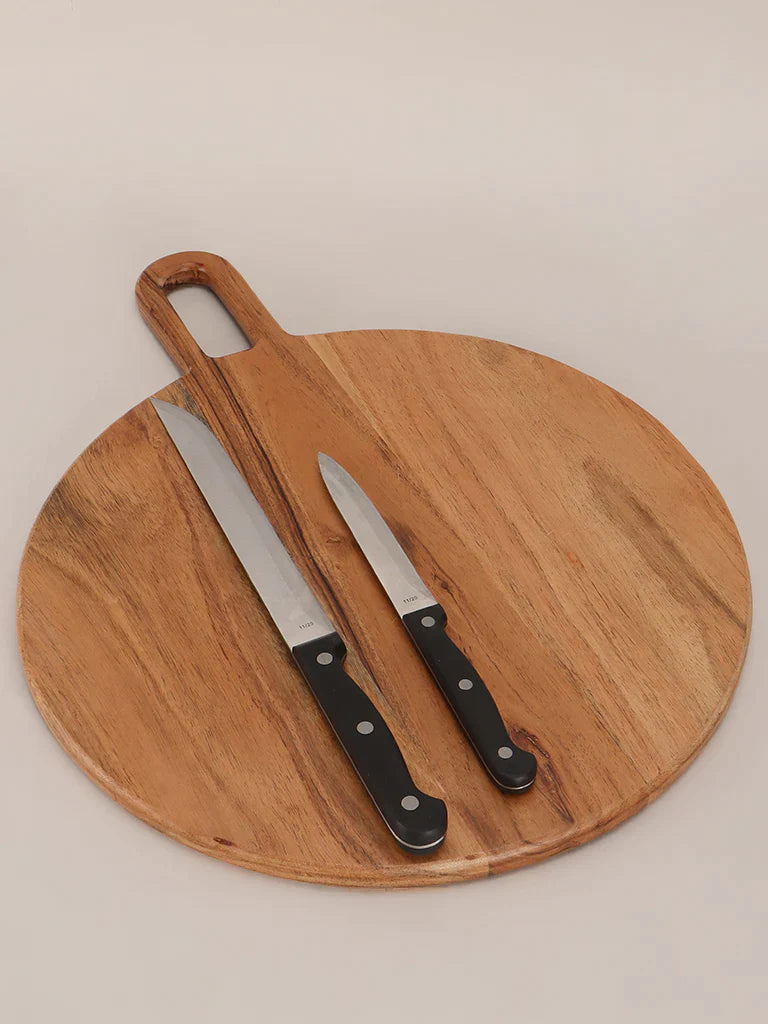 HANDYFINER Extra Large Size Chopping Board cum Serving Platter