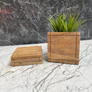 Mango wood Coaters set of 4||Premium quality ||Excellent finishing.