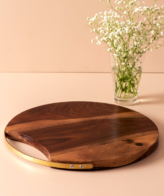 HANDYFINER CAKE STAND AND CHOPPING BOARD COMBO II FOOD GRADE II WATER RESISTANT