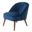Super Cushiony Thick Blue Lounge Chair