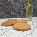 Mango wood Coaters set of 4||Premium quality ||Excellent finishing.