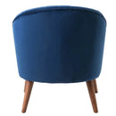 Super Cushiony Thick Blue Lounge Chair