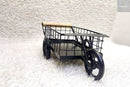 Presents Wooden & Iron Platter Trolley for Kitchen/Dinning Table Snack Dish Serving