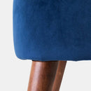 Super Cushiony Thick Blue Lounge Chair