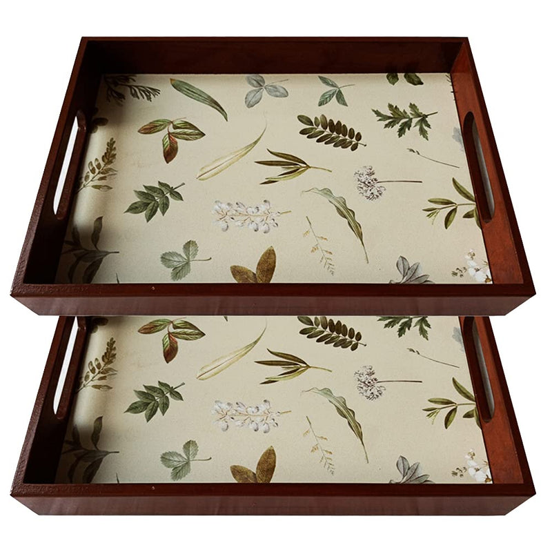 BEAUTIFUL PRINTED WOODEN TRAYS/ WOODEN SERVING TRAY