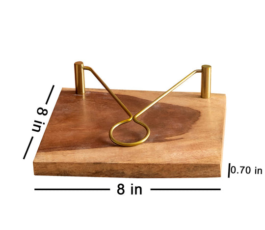 HANDYFINER CAKE STAND AND TISSUE HOLDER COMBO II FOOD GRADE II WATER RESISTANT