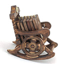 HANDYFINER Antique Miniature Chair Wooden Coaster