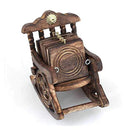 HANDYFINER Antique Miniature Chair Wooden Coaster