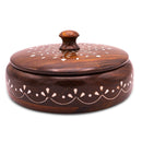 Handicraft Sheesham Wooden Masala Box | Spice Box Crafted by Saharanpur Artisans - 7 inch