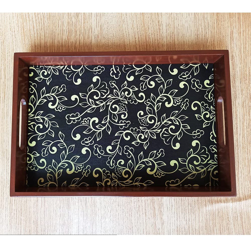 BEAUTIFUL PRINTED WOODEN TRAYS/ WOODEN SERVING TRAY