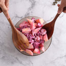 Kitchen Utensils Set,NAYAHOSE Wooden Cooking Utensil Set Non-stick Pan Kitchen Tool Wooden Cooking Spoons and Spatulas Wooden Spoons for cooking salad fork