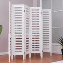 6 Panel Handicrafts Partition Wooden Room Divider Wooden Screen Wooden Separator partition for Living Room