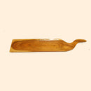 HANDYFINER ACACIA Wood Platter/Serving Tray/Snack Tray Modern Design