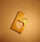 Wooden Traditional Diyas/Candles Lights Diwali Special with 3 candles.