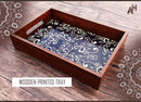 BEAUTIFUL PRINTED WOODEN TRAYS/ WOODEN SERVING TRAY