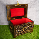 LOBBEY-DECOARATIVE ANTIQUE STYLE WOODEN JEWELRY BOX/ JEWELRY ORGANIZER/ GIFT FOR HER/ GIFT FOR WIFE