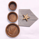 Wooden Matka Bowl || Set of 3 || Food Safe || Acacia Wood || Hot/Cold Meal