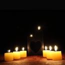 Wooden Traditional Diyas/Candles Lights Diwali Special with 3 candles.