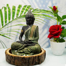 HAND CRAFTED BARK TRAY SET OF 3