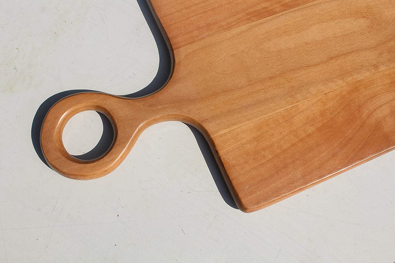 HANDYFINER Wooden chopping board and can be used as Serving Platter(Acacia Wood).