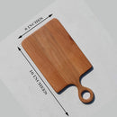 HANDYFINER Wooden chopping board and can be used as Serving Platter(Acacia Wood).