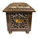 LOBBEY-DECOARATIVE ANTIQUE STYLE WOODEN JEWELRY BOX/ JEWELRY ORGANIZER/ GIFT FOR HER/ GIFT FOR WIFE