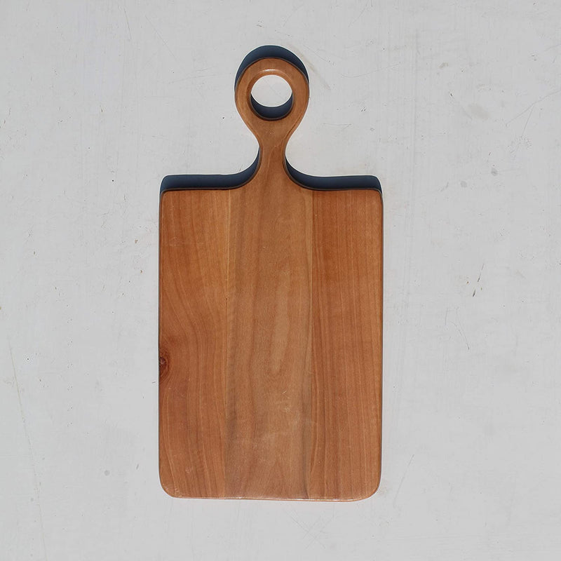 HANDYFINER Wooden chopping board and can be used as Serving Platter(Acacia Wood).