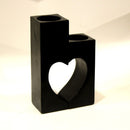 Wooden Traditional Diyas/Candles Lights Diwali Special with 3 candles.