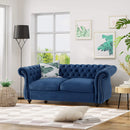 Karen Traditional Chesterfield Loveseat Sofa