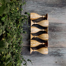 WOODEN || Royal Look Premium Wine Glass || Teak Wood || Set of 6