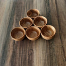 Handcrafted Small Bowls for Deserts || Ice-Cream || Chatni || Sauce || Pickle || Food Safe || Set of 6