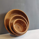 Wooden Bowl || Set of 3 || Food Safe || Acacia Wood || Hot/Cold Meal