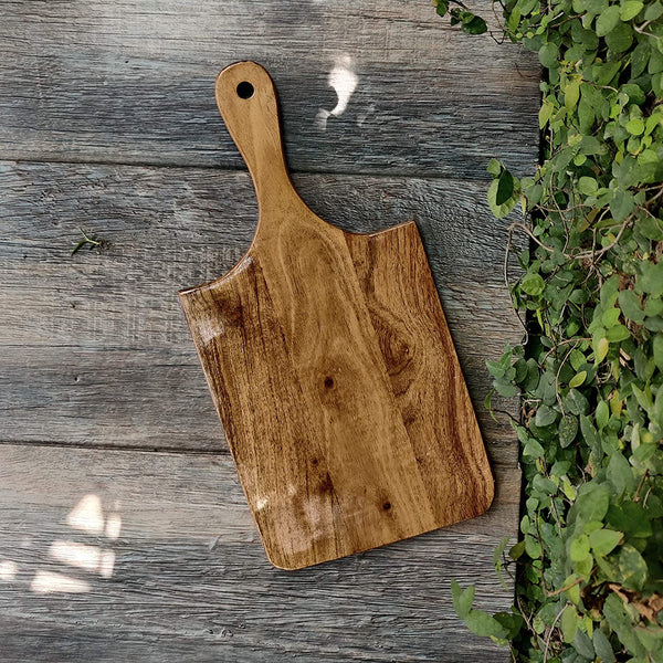HANDYFINER Wooden Chopping Board || Food Safe || Acacia Wood