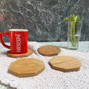 Mango wood Coaters set of 4||Premium quality ||Excellent finishing.
