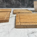 Mango wood Coaters set of 4||Premium quality ||Excellent finishing.