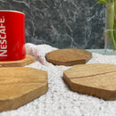 Mango wood Coaters set of 4||Premium quality ||Excellent finishing.