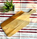 LOBBEY-TEAK WOOD CHOPPING BOARD CUM SERVING PLATER II WOODEN CUTTING BOARD II WOODEN SERVING PLATTR