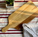 LOBBEY-TEAK WOOD CHOPPING BOARD CUM SERVING PLATER II WOODEN CUTTING BOARD II WOODEN SERVING PLATTR