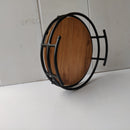 Premium Look Serving Platter || Tray || Metal Handle || Plate || Acacia Wood || Food Safe