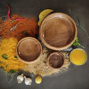 Wooden Bowl || Set of 3 || Food Safe || Acacia Wood || Hot/Cold Meal