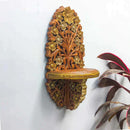 HANDYFINER Carved and Panited Wall Hanging Shelve