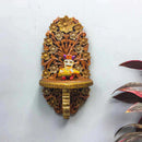 HANDYFINER Carved and Panited Wall Hanging Shelve