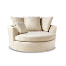 Premium Barrel Shape Sofa Couch for Home & Office Chaise Lounge
