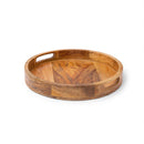 LOBBEY NATURAL WOOD SERVING TRAY II WOODEN TRAY