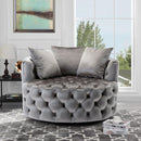 Tufted Barrel chair Tufted Arm Chair