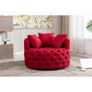 Tufted Barrel chair Tufted Arm Chair