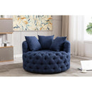 Tufted Barrel chair Tufted Arm Chair