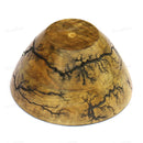 LOBBEY-LASER ART WOODEN EPOXY RESIN BLACK WHITE BOWL II WOODEN EPOXY BOWLS II WOODEN BOWLS