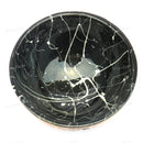 LOBBEY-LASER ART WOODEN EPOXY RESIN BLACK WHITE BOWL II WOODEN EPOXY BOWLS II WOODEN BOWLS
