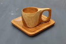 Handmade TEAK WOOD CUP and PLATE COMBO||Premium Quality||